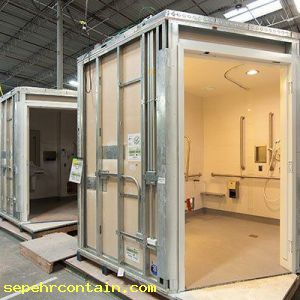 انواع و مدل های متنوع کانکس سرویس بهداشتی