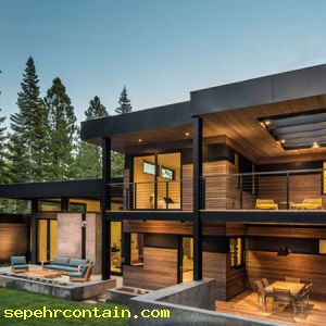ویلای پیش ساخته دو طبقه