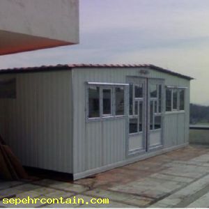 کانکس انباری برای پشت بام آپارتمان