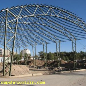 سازه پیش ساخته سوله(  Prefabricated shed)