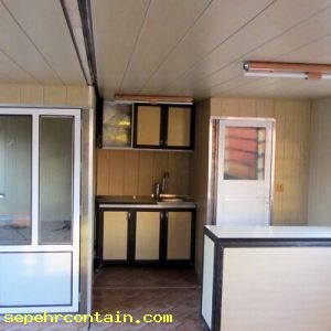 کانکس با سرویس و آبدارخانه