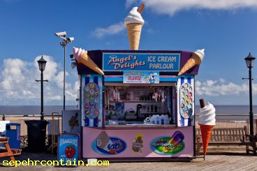 کانکس بستنی فروشی