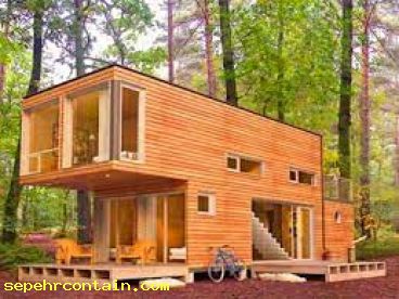 انواع خانه های پیش ساخته چوبی