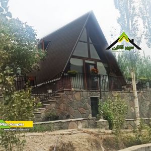 ساخت ویلای پیش ساخته کلبه سوئیسی، شله ، مثلثی (ویلای سوییسی)